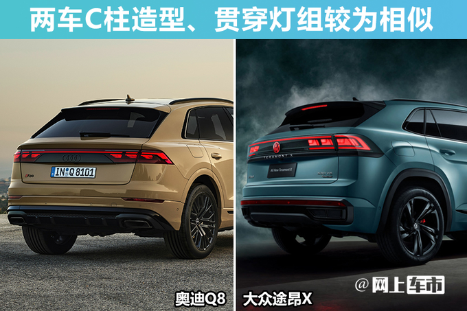 奧迪新Q8全球首發(fā) 車尾酷似途昂X 現(xiàn)款優(yōu)惠超25萬-圖3