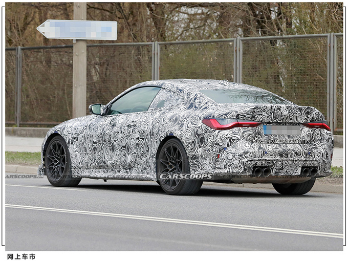 宝马M4新车型路试谍照4.4T V8引擎/性能大幅提升-图9
