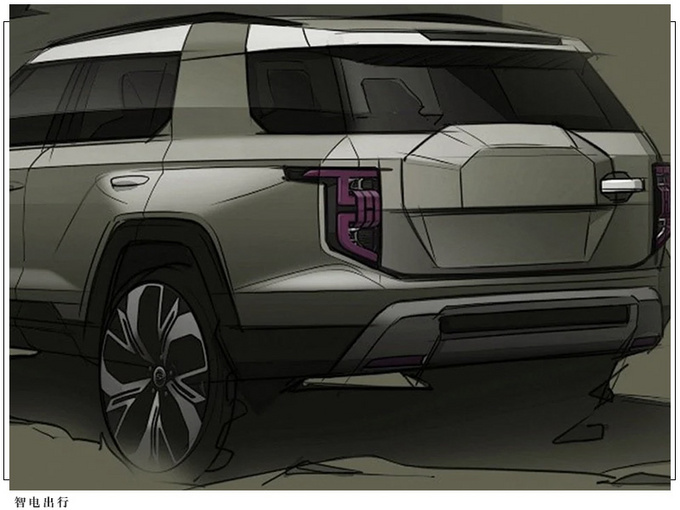 双龙全新车型渲染图代号J100/最快今年底发布-图4