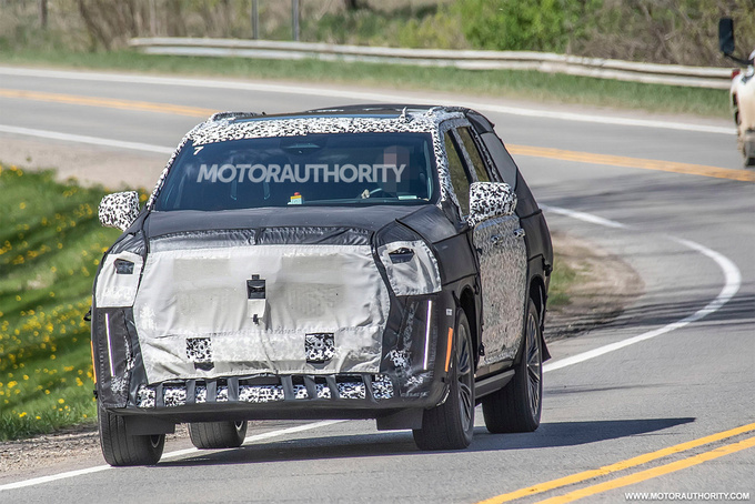 凯迪拉克凯雷德高性能版曝光升级6.2L机增V8/性能大涨-图1