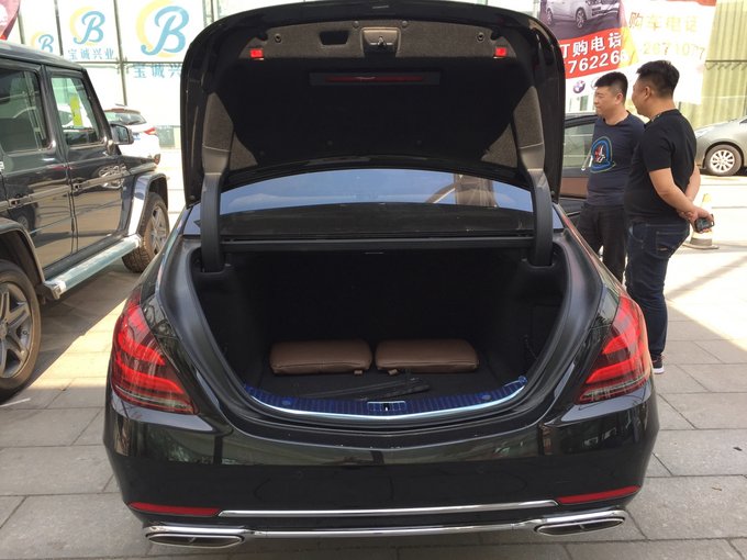 18款奔驰迈巴赫S560 四驱豪车全方位实拍-图6