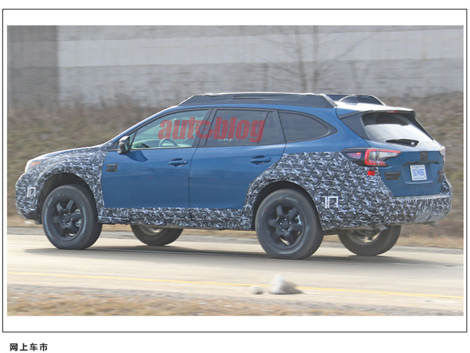 斯巴鲁全新傲虎谍照曝光离地高度增加/投产在即-图6
