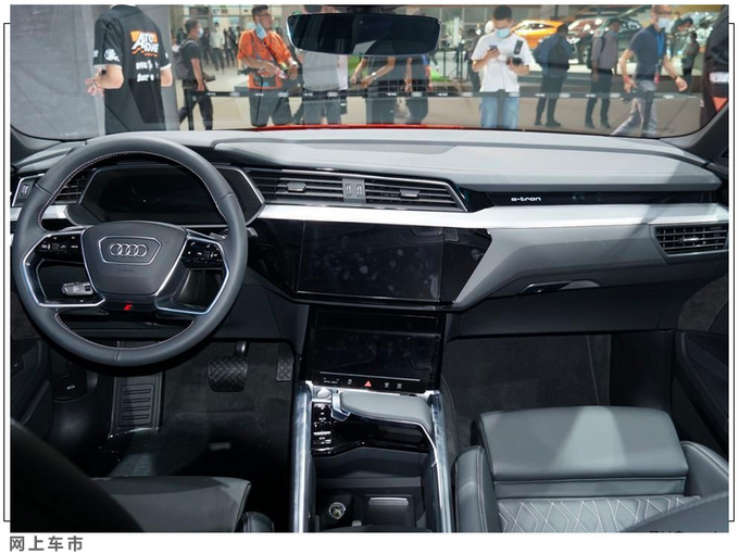 奥迪e-tron轿跑版到店实拍 5月份上市 续航500km-图5