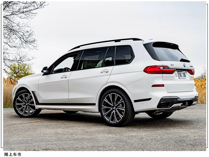 宝马全新旗舰X7 M50i实拍搭4.4T V8/尺寸媲美GLS-图3