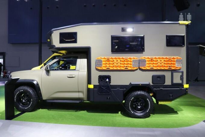 满载越野期待而来 江铃大道多款明星车型演绎户外新玩法-图14