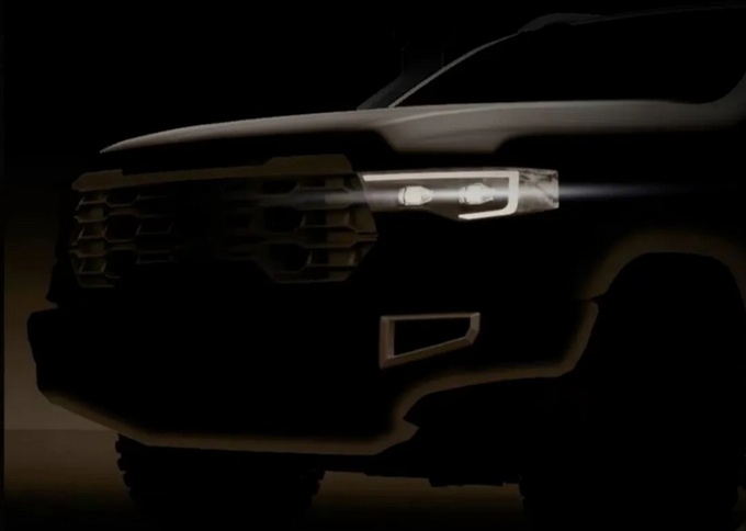 国产全尺寸越野大皮卡曝光火星越野版发布渲染图-图2