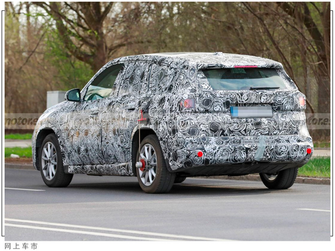 宝马X1新车型曝光外观升级/内饰配一体屏幕-图4