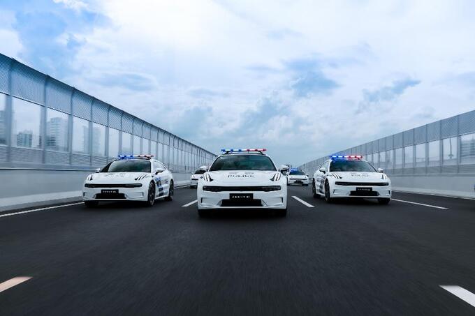 极氪001入列亚运警用服务车队 冠军实力官方认证-图4