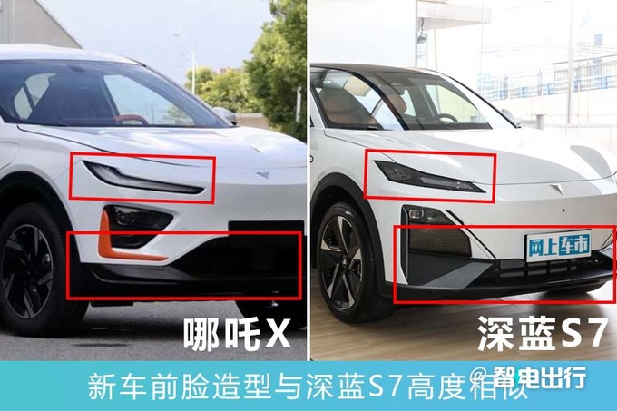 新款哪吒U命名哪吒X撞臉深藍(lán)S7 或官方降價(jià)-圖3