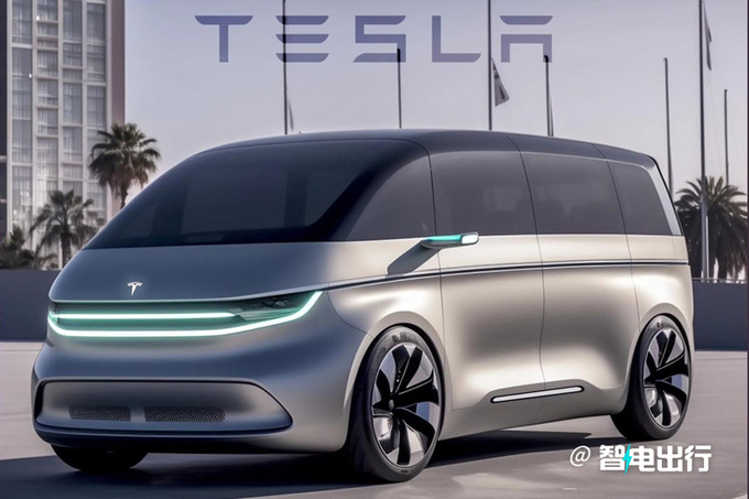 特斯拉首款MPV曝光撞脸理想L8/竞争腾势D9-图3