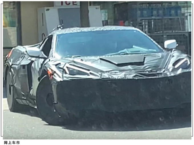 雪佛兰全新科尔维特Z06谍照搭5.5L引擎/全新套件-图11