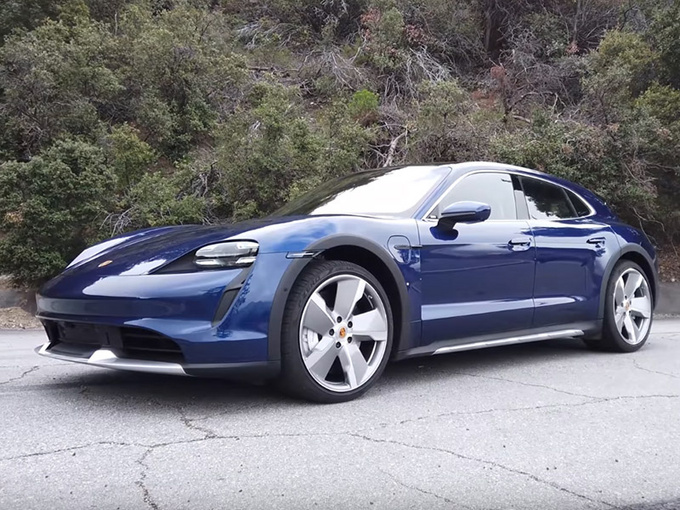 保时捷Taycan旅行版细节 搭双电机/车身尺寸提升-图1