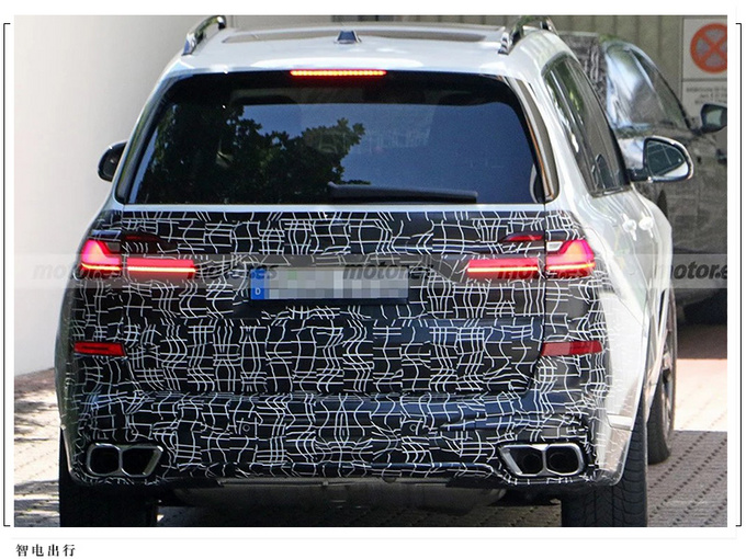 宝马改款X7渲染图曝光全新大灯/配大尺寸屏幕-图5