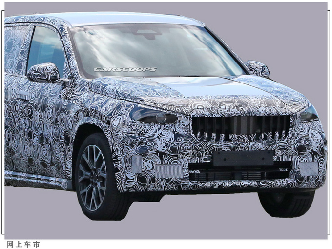 宝马全新X1谍照首曝 溜背造型/或配巨大号格栅-图3