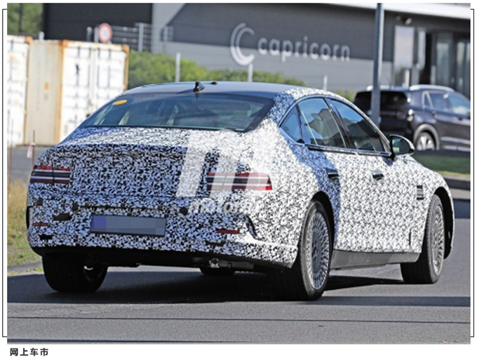 捷尼赛思全新电动eG80谍照搭载太阳能电池板车顶-图6