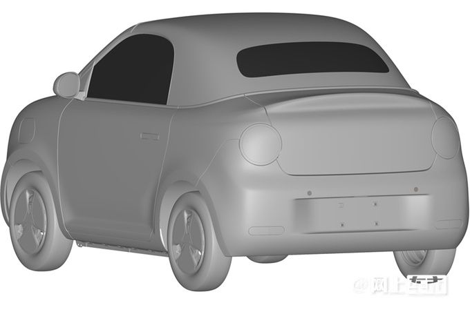 长安Lumin敞篷版曝光预计卖9万 PK五菱MINIEV-图4
