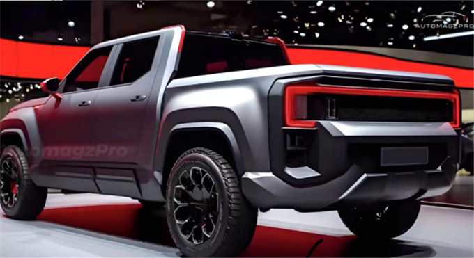 电动五十铃D-MAX渲染图曝光或命名为E-MAX今年下半年亮相-图2