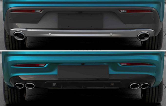 吉利星瑞运动版配四出排气5月上市 预计售14万-图3