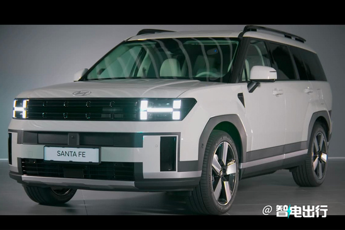 现代胜达新车型曝光动力系统升级/下半年首发-图1