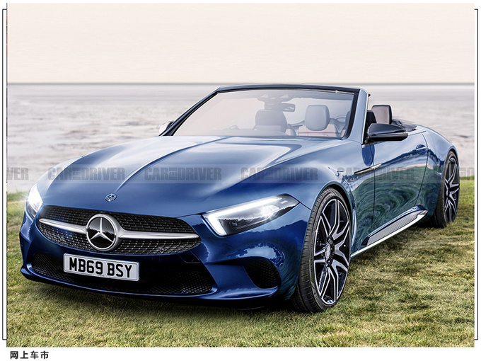 奔驰全新SL谍照曝光 配搭帆布车顶/与AMG GT同平台-图7