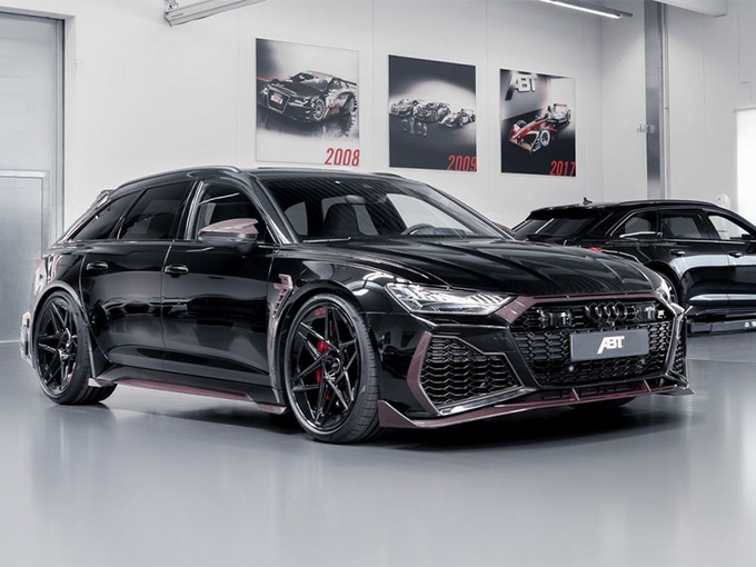 奥迪RS 6特别改装版发布限量64台/马力达800匹-图1
