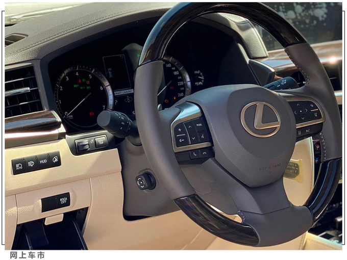 雷克萨斯新款LX570实拍曝光搭V8引擎/外观更运动-图4