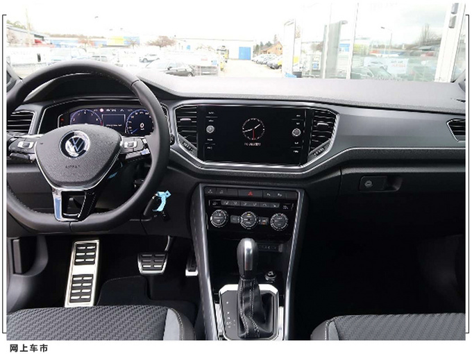 大众新款T-ROC实拍曝光 黑色软顶敞篷/搭1.5T引擎-图7