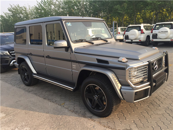 18款奔驰G500墨版配置 7速主力V8发动机-图1