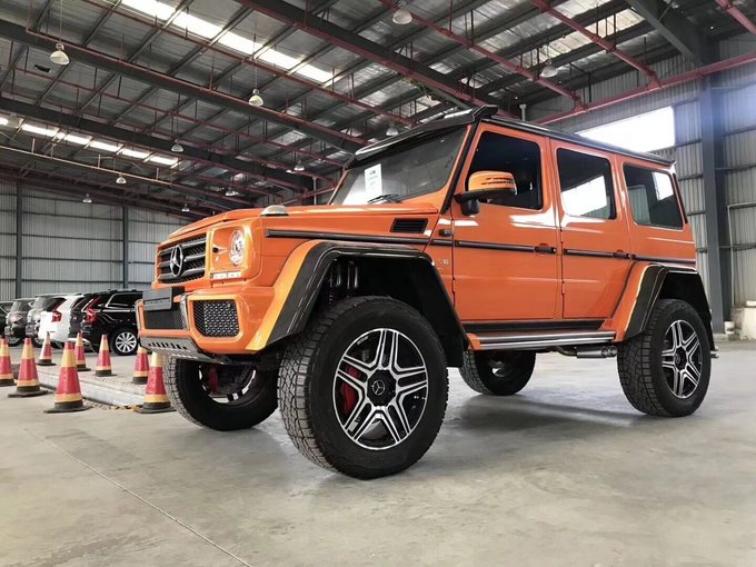 奔驰G550AMG性能展示 4x4版越野巅峰之作-图2