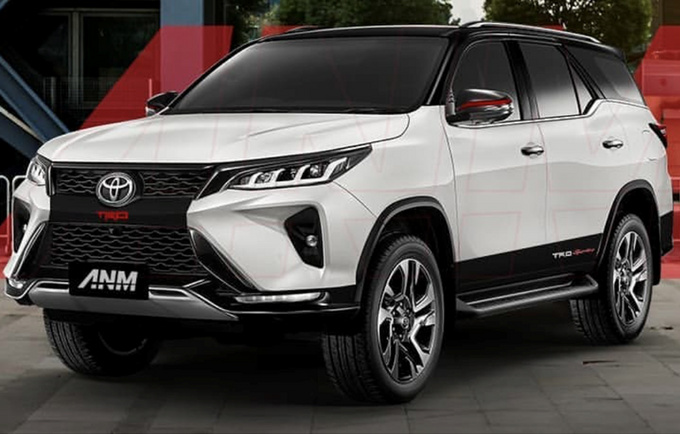 丰田新Fortuner运动版曝光 造型更激进/搭2.7L引擎-图1