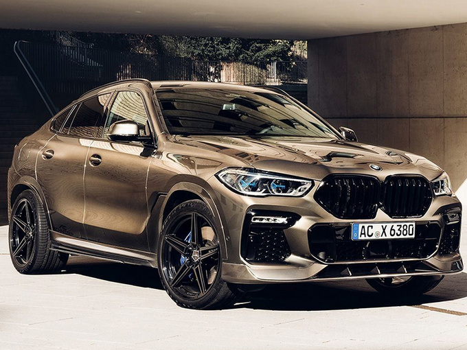 宝马X6改装版曝光亮黑色双肾格栅/动力还将升级-图1