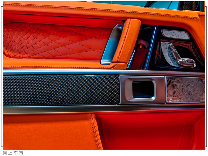 梅赛德斯-AMG G 63改装版升级24寸轮毂/搭4.0T-图10