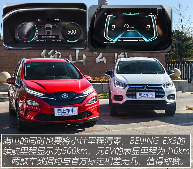续航无限接近标定数据BEIJING-EX3/元EV续航偏差率对比-图11