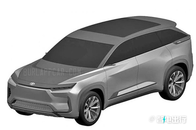 丰田新SUV曝光或命名Highlander EV/明年投产-图3