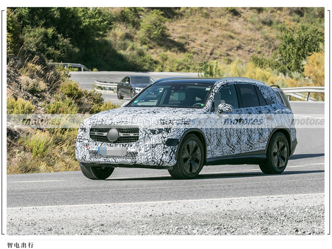 奔驰全新GLC谍照曝光多款动力配置/配插混系统-图2