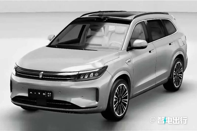 问界新M7无伪实拍或4月23日发布 搭自研激光雷达-图2