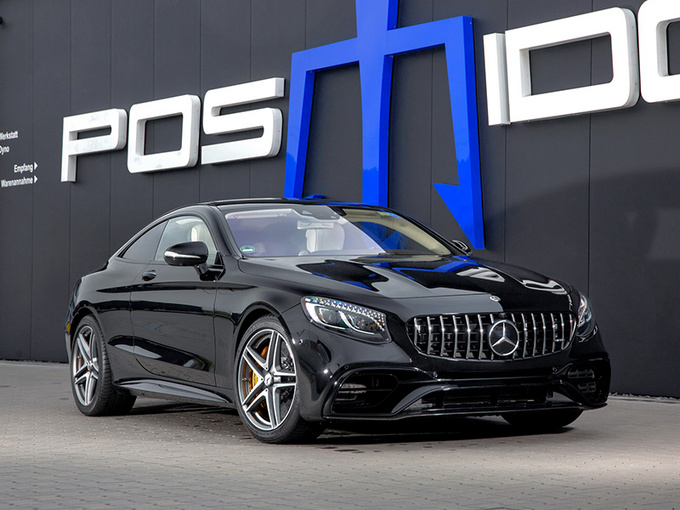 奔驰S 63 AMG改装版搭碳陶瓷刹车/性能大幅提升-图1
