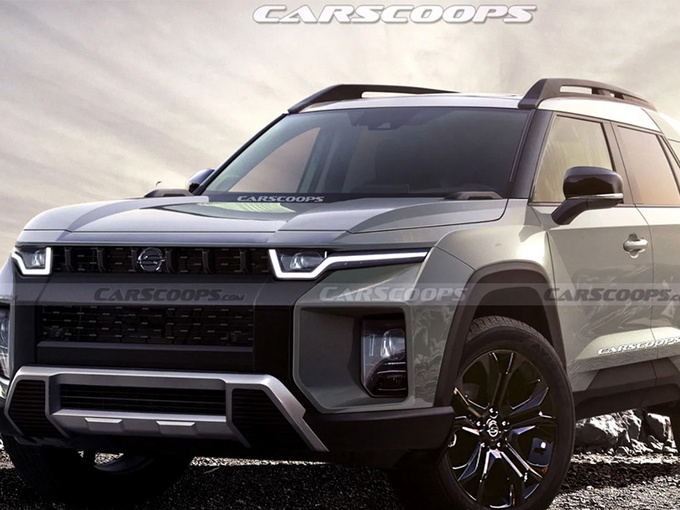 双龙全新车型渲染图代号J100/最快今年底发布-图1