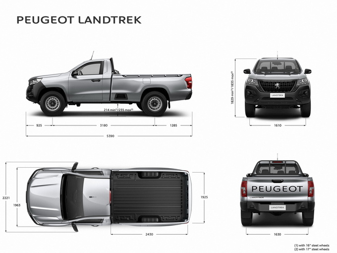 标致Landtrek皮卡亮相拉美国家长安凯程F70双生版-图10