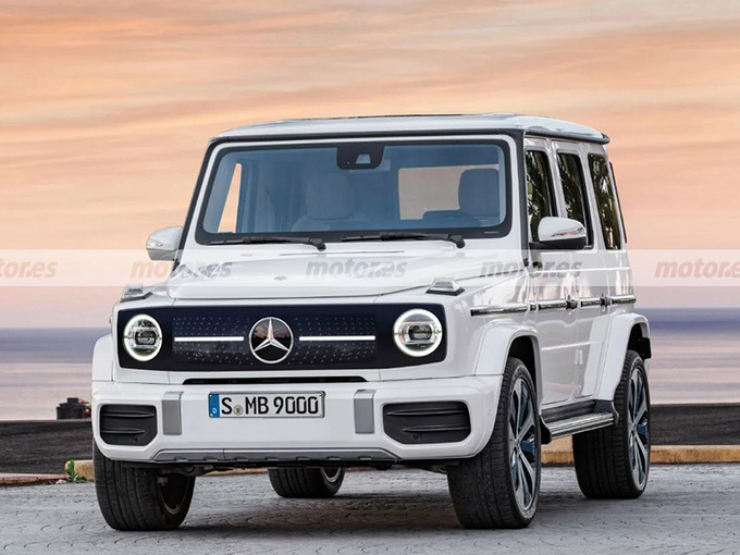 奔驰将推G系电动概念车两款动力配置/下月亮相-图4