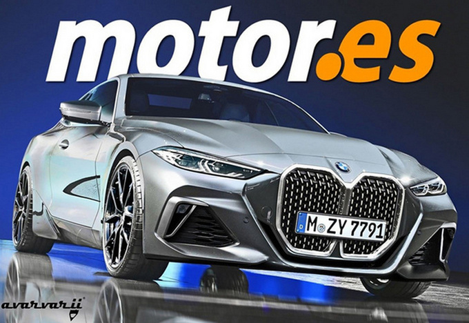 宝马全新4系四门版曝光6月亮相/首搭轻混系统-图1