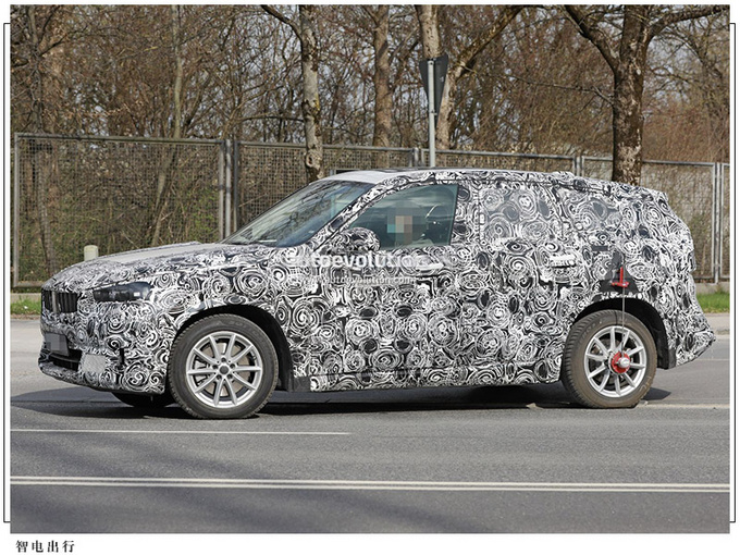 宝马全新SUV外观曝光i4同款保险杠/明年正式上市-图4