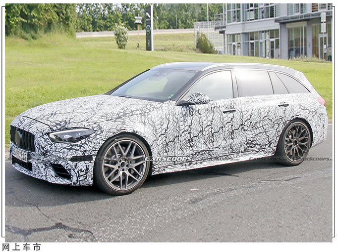 奔驰全新C63旅行版谍照换搭全新动力/性能再升级-图3