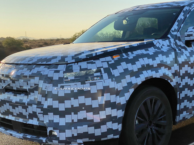 日产全新探路者谍照搭3.5L引擎/酷似小途乐-图2