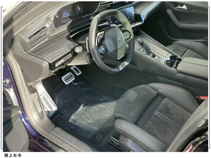 标致508旅行版实拍 配全液晶仪表/獠牙式日行灯-图4