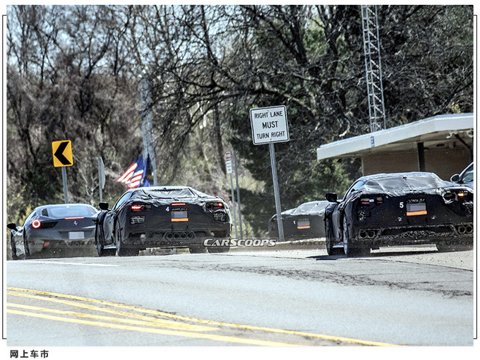 雪佛兰科尔维特谍照将推多款新车型/搭V8引擎-图4