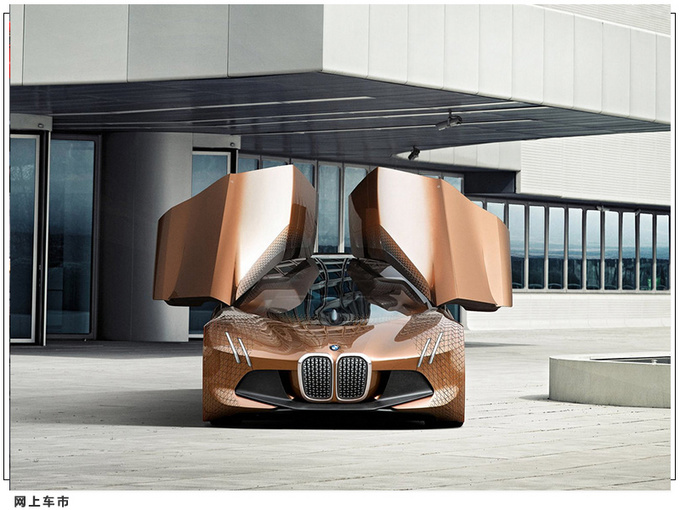 宝马概念车VISION NEXT 100激光大灯/划时代设计-图4