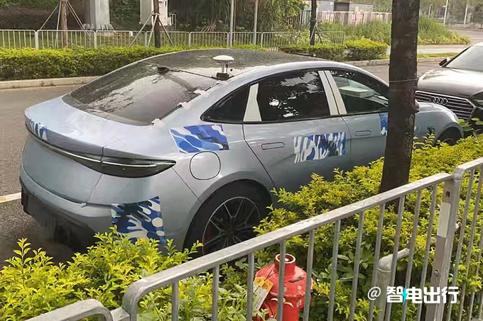 比亞迪海豹07 EV最新街拍4S店新款月底上市-圖6