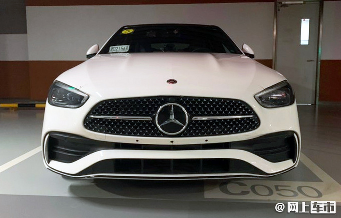 奔驰全新C级插混版国内实拍 预计搭载2.0T发动机-图3