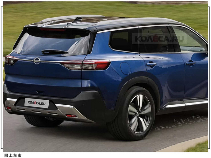 日产全新探路者渲染图曝光 搭3.5L/造型酷似奇骏-图2